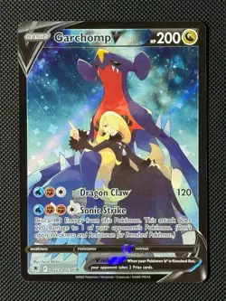 Pokemon Cards Garchomp V TG23/TG30 Astral Radiance Trainer Gallery Holo - Image 1