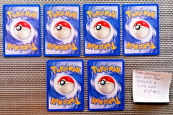 2000 Pokemon Team Rocket Non-holo Rare 6 card lot MP lot#2 - Image 2