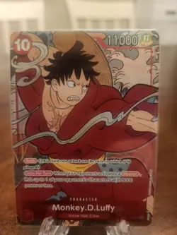Monkey.D.Luffy ST10-006 1st Anniversary English Promo Card - Image 1