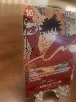 Monkey.D.Luffy ST10-006 1st Anniversary English Promo Card - Image 2