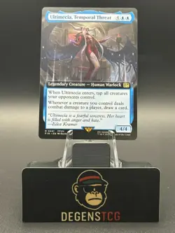 Ultimecia, Temporal Threat 0441 Extended Art Final Fantasy Regular non foil MTG - Image 1