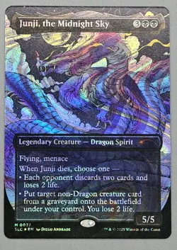 MTG Secret Lair Encyclopedia of Magic 0037 Junji, The Midnight Sky Halo Foil - Image 1