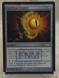 Magic: The Gathering Isochron Scepter Artifact F08 11/12 Regular Brian Despain - Image 1