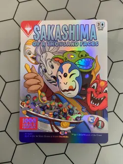 MTG | Secret Lair | 🐱‍🚀 Sakashima of a Thousand Faces (1541) 🐱‍🚀 🌟 FOIL 🌟 - Image 1