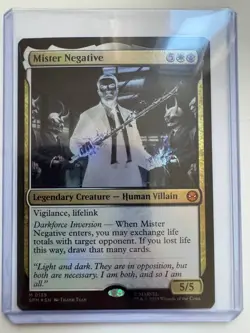 Mister Negative - #0135 FOIL - Marvel's Spider-Man - MTG - NM ENG - Image 1