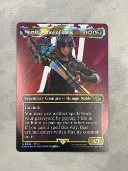 Noctis, Prince of Lucis (Borderless) Final Fantasy Foil - Image 1