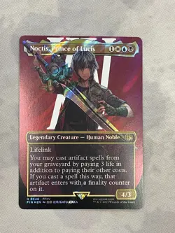 Noctis, Prince of Lucis (Borderless) Final Fantasy Foil - Image 2