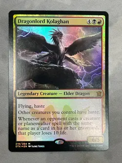 Dragonlord Kolaghan Legendary Creature - Elder Dragon - Image 1