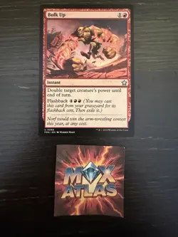 MTG - Bulk Up 0080 - FDN - Foundations - Uncommon - NM - Image 1