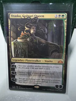 Vraska, Golgari Queen - #213 - GRN - Guilds of Ravnica - M - NM - MTG - Magic - Image 1