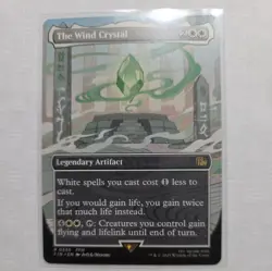 The Wind Crystal MTG FINAL FANTASY (Borderless) 0330 Magic the Gathering - Image 1
