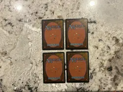 Mtg Mogg Fanatic x4 - Magic the Gathering Mogg Fanatic Playset Played - Image 2