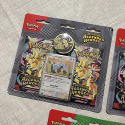 Pokemon TCG Mega Evolution Ascended Heroes 2 Pack Blister New BUNDLE OF 3! - Image 2
