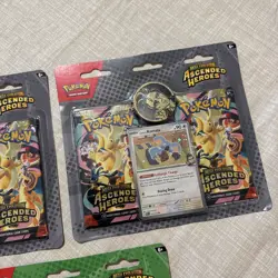Pokemon TCG Mega Evolution Ascended Heroes 2 Pack Blister New BUNDLE OF 3! - Image 3