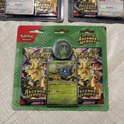 Pokemon TCG Mega Evolution Ascended Heroes 2 Pack Blister New BUNDLE OF 3! - Image 4