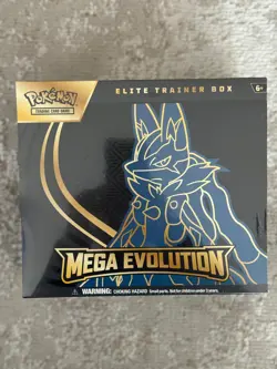 Pokemon TCG Mega Evolution Lucario Card ETB | SEALED | TRUSTED SELLER | FAST 📦 - Image 1