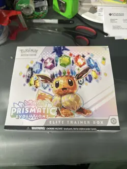 Pokemon TCG Scarlet & Violet Prismatic Evolutions ETB New Factory Sealed 🔥🔥 - Image 1