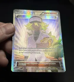 Pokemon TCG: N 105a/124 - Alternate Art Promo - Fates Collide - *MP w/Creases* - Image 3
