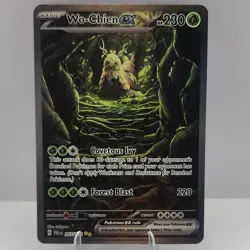 Pokemon Wo-Chien ex 257/193 SV02 Paldea Evolved Illustration Rare Holo Basic 23… - Image 1