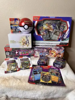 Pokemon TCG Assorted Lot Booster Bundle, Blisters, Toolkits, Tins, Ex Box - Image 1