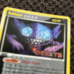 Sableye 23/107 2005 EX Deoxys Pokemon TCG Reverse Holo Rare Stamped 2005 -LP - Image 4