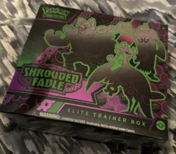 Pokemon Shrouded Fable Scarlet & Violet Elite Trainer Box TCG Trading Card Game - Image 1