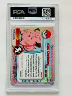 Pokemon 2000 Topps Chrom/ SPECTRA/ CLEFAIRY / PSA 10 / SPECTRA - Image 3