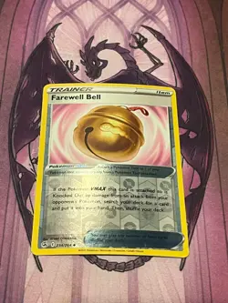 Farewell Bell - 234/264 Fusion Strike Pokemon Reverse Holo Foil Nice! - Image 1