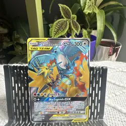 Pokemon TCG Moltres Zapdos Articuno GX 66/68 Full Art Hidden Fates - Image 1