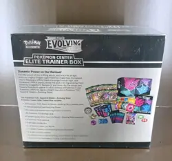 Evolving Skies Pokemon Center Elite Trainer Box Factory Sealed 10 Packs - Image 4
