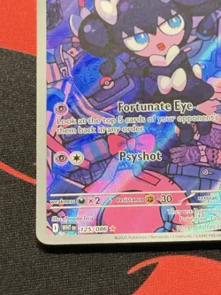 Gothorita 125/086 Holo Illustration Rare Pokemon Sv: White Flare English NM - Image 5