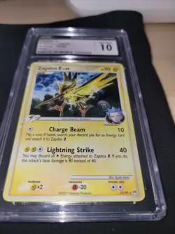 Pokemon TCG Zapdos G #12 Arceus 2009 Holo Team Galactic CGC GEM MINT 10 SP Stamp - Image 4