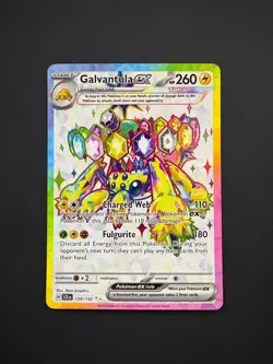 Galvantula ex 159/142 Pokemon Stellar Crown Ultra Rare Near Mint (NM) 2024 - Image 1