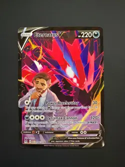 Eternatus V TG21/TG30 Pokemon Lost Origin Trainer Gallery Holo Rare NM 2022 - Image 1