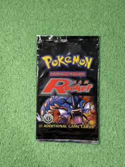 Pokemon TCG Team Rocket Booster Pack *Empty* Vintage WOTC 1999 - 2000 - Image 1
