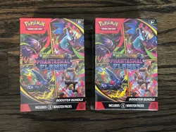 Pokemon Mega Phantasmal Flames Booster Bundle TCG Sealed Lot of 2 Charizard Set - Image 1