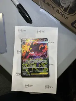 Mega Gengar ex 284/217 SIR Secret Rare Pokemon Ascended Heroes MINT Pack Fresh - Image 2