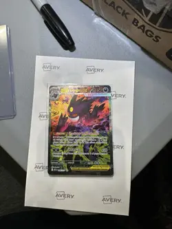 Mega Gengar ex 284/217 SIR Secret Rare Pokemon Ascended Heroes MINT Pack Fresh - Image 3