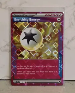 Enriching Energy ~ 191/191 ACE SPEC Rare Trainer Pokemon Surging Sparks SV8 : NM - Image 1