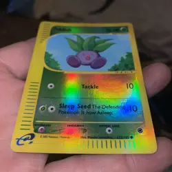 Oddish 122/165 Expedition Reverse Holo Pokemon Card - LP+ Condition - Image 4