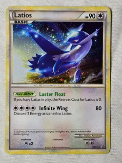 Played Latios - Holo #HGSS11 Heartgold & Soulsilver Promo Pokemon TCG - Image 1