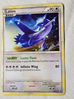 Played Latios - Holo #HGSS11 Heartgold & Soulsilver Promo Pokemon TCG - Image 3