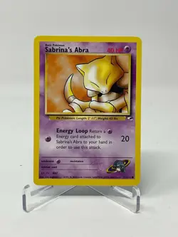 Pokemon Gym Heroes Sabrina's Abra 91/132 Regular Pack Fresh - Image 1