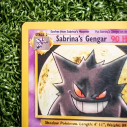 Pokemon Sabrinas Gengar 29/132 Gym Challenge Non-Holo LP Rare Unlimited - Image 2