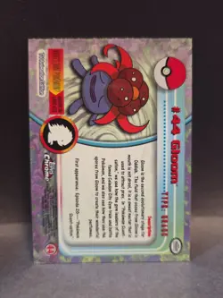 Pokemon 2000 Topps Chrome Gloom TV Animation Series #44 vintage - Image 2
