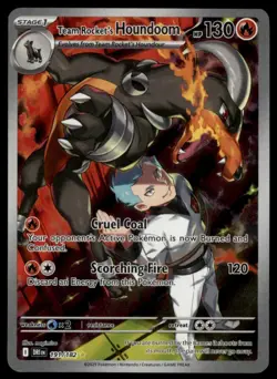 2025 Scarlet & Violet Series - Destined Rivals Team Rocket's Houndoom - Image 1
