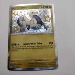 Cyclizar 195/091 Paldean Fates Shiny Holo Rare Pokemon TCG PACK FRESH - Image 1
