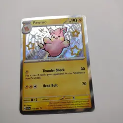 2024 Pokemon SV Paldean Fates PAF EN Pawmo #143/091 PACK FRESH! - Image 1