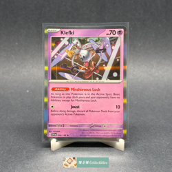 Klefki - 096/198 Scarlet & Violet Base Set Pokemon Holo Foil Rare - Image 1