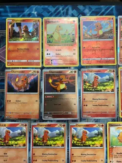 Pokemon Tcg Charmander Lot of 42 Unique HOLO & Non Holo Vintage and MORE! - Image 2